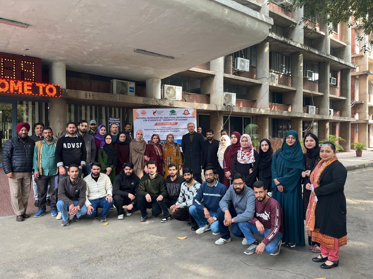 National workshop on Analytical Tools for Kashmir University students begins at Panjab University